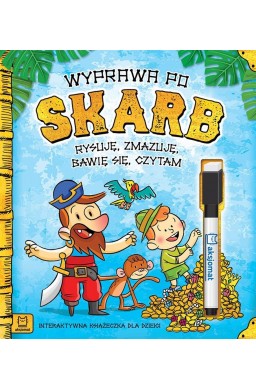 Wyprawa po skarb. Rysuję, zmazuję, bawię się..