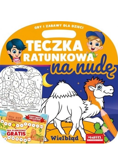 Teczka ratunkowa na nudę - wielbłąd