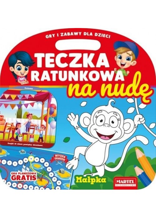 Teczka ratunkowa na nudę - małpka