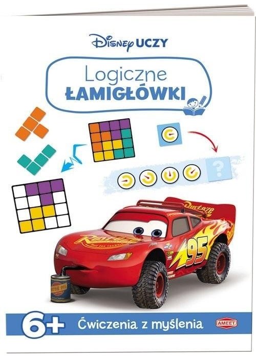 Logiczne łamigłówki. Disney Uczy. Auta