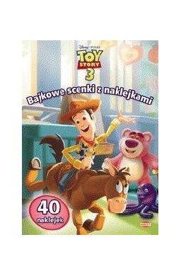 Bajkowe scenki z naklejkami - Toy Story 3