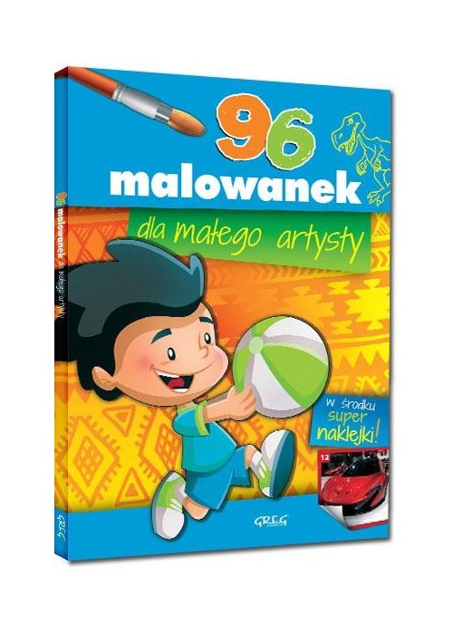 96 malowanek dla małego artysty