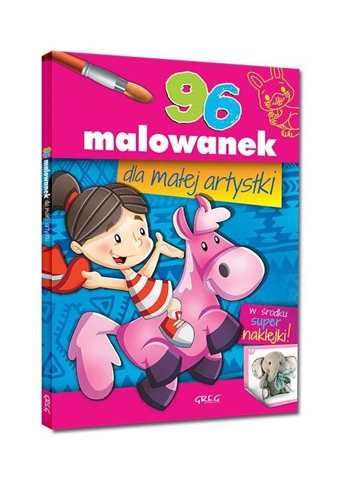 96 malowanek dla małej artystki