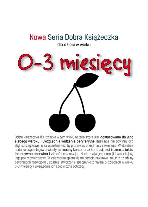 Nowa dobra książeczka 0-3 miesięcy