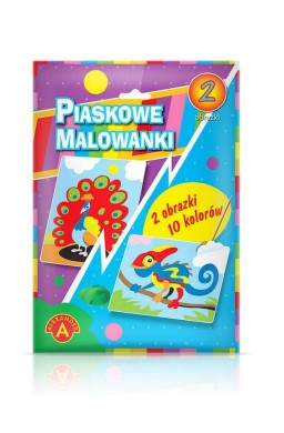 Piaskowe malowanki - Kameleon, paw ALEX