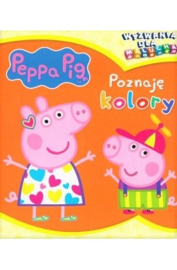 Świnka Peppa. Wyzwania dla malucha. Poznaję kolory