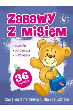 Zabawy z misiem - Zadania z naklejkami