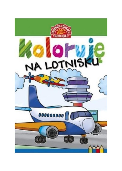 Koloruję. Na lotnisku