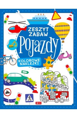 Pojazdy. Zeszyt zabawy