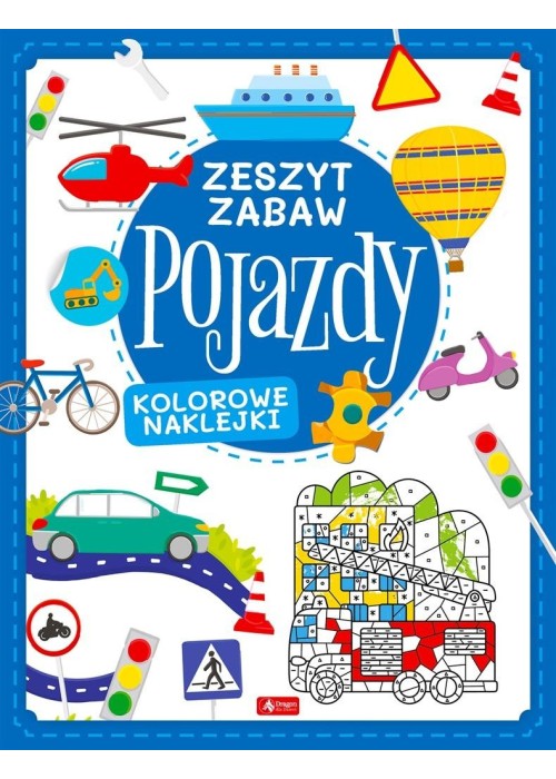 Pojazdy. Zeszyt zabawy