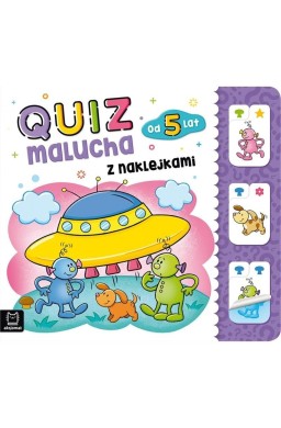 Quiz malucha z naklejkami od 5 lat