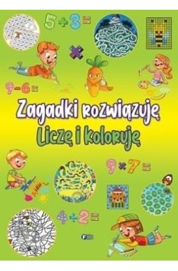 Zagadki rozwiązuje. Liczę i koloruję