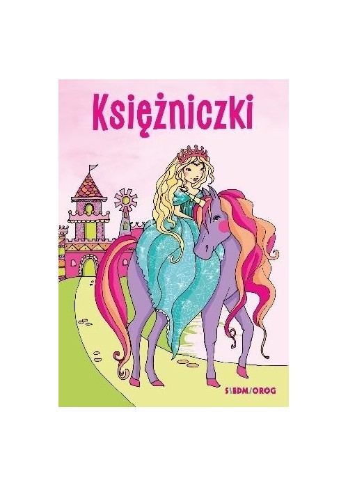 Księżniczki - kolorowanka edukacyjna