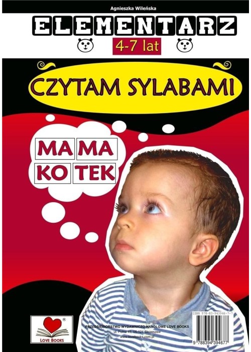 Elementarz 4-7 lat. Czytam sylabami