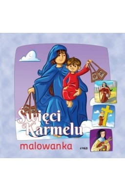 Święci Karmelu. Malowanka