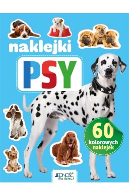 Psy. 60 kolorowych naklejek