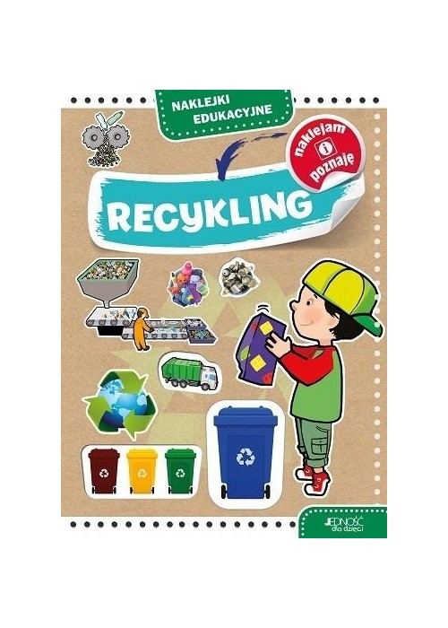 Recykling. Naklejki edukacyjne