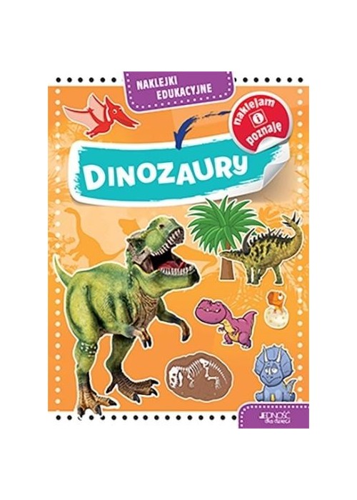 Naklejki edukacyjne. Dinozaury