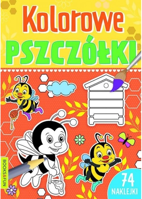 Kolorowe pszczółki