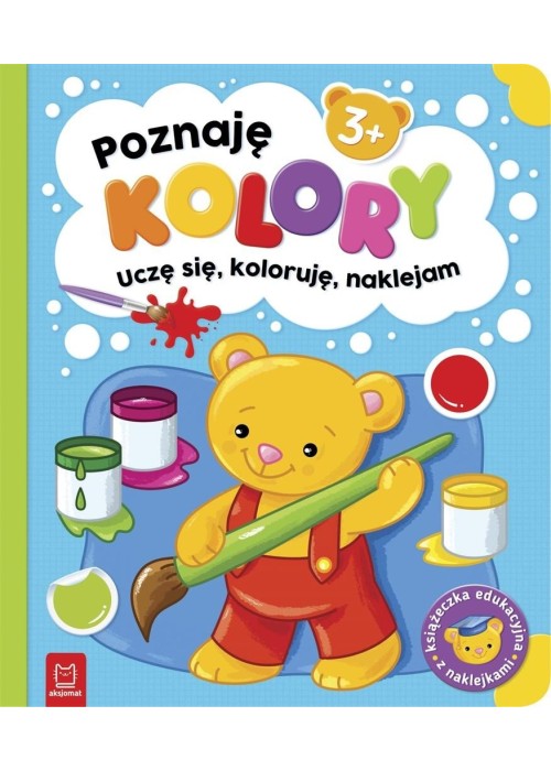 Poznaję kolory. Uczę się, koloruję, naklejam