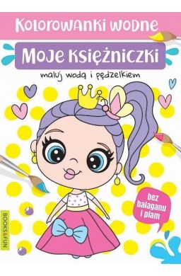 Kolorowanki wodne - Moje księżniczki