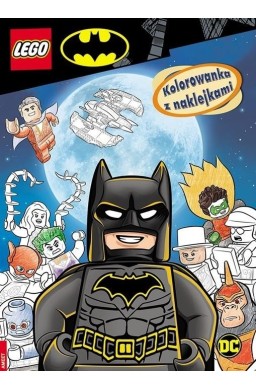 LEGO(R) Batman Kolorowanka z Naklejkami