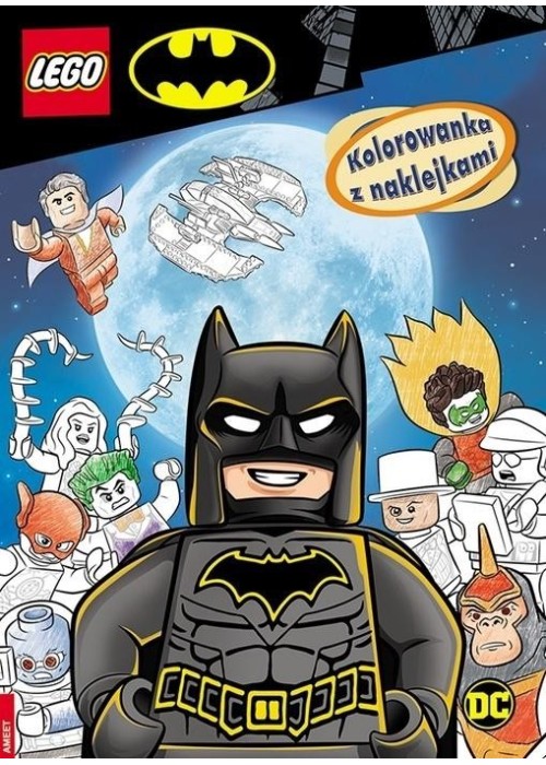 LEGO(R) Batman Kolorowanka z Naklejkami