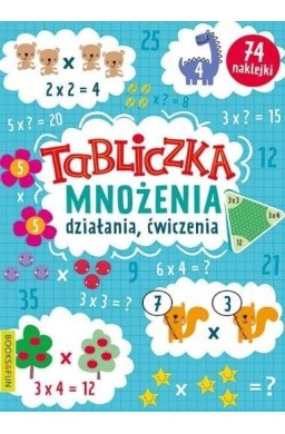 Tabliczka mnożenia. Działania, ćwiczenia