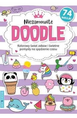 Kolorowanka z naklejkami - Niesamowite Doodle