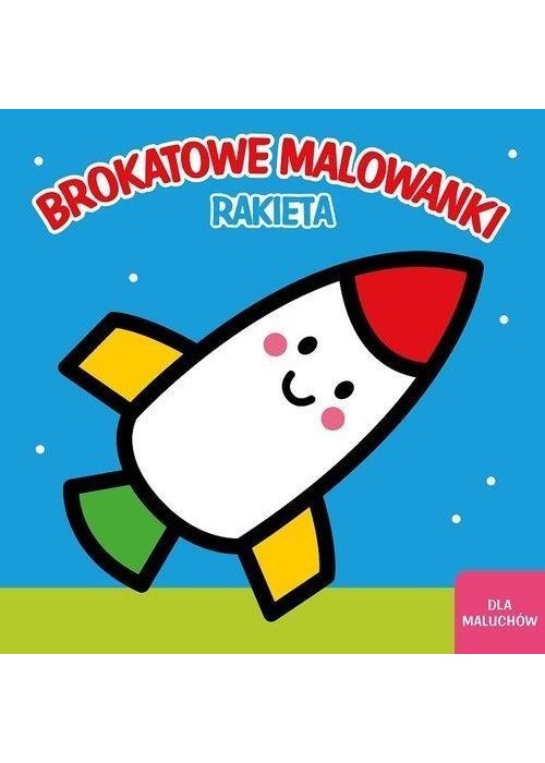 Brokatowe malowanki Rakieta