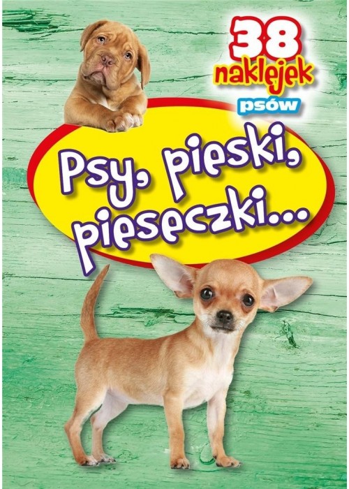 Psy, pieski, pieseczki - 38 naklejek