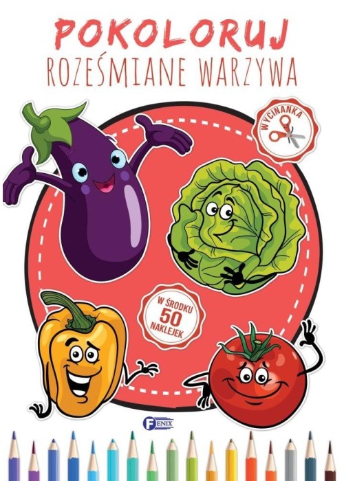 Pokoloruj Roześmiane Warzywa