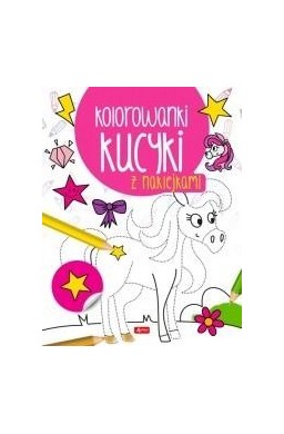 Kucyki. Kolorowanka z naklejkami