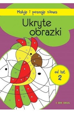 Maluję i poznaję słowa. Ukryte obrazki