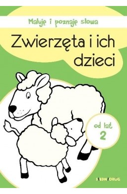 Maluję i poznaję słowa. Zwierzęta i ich dzieci