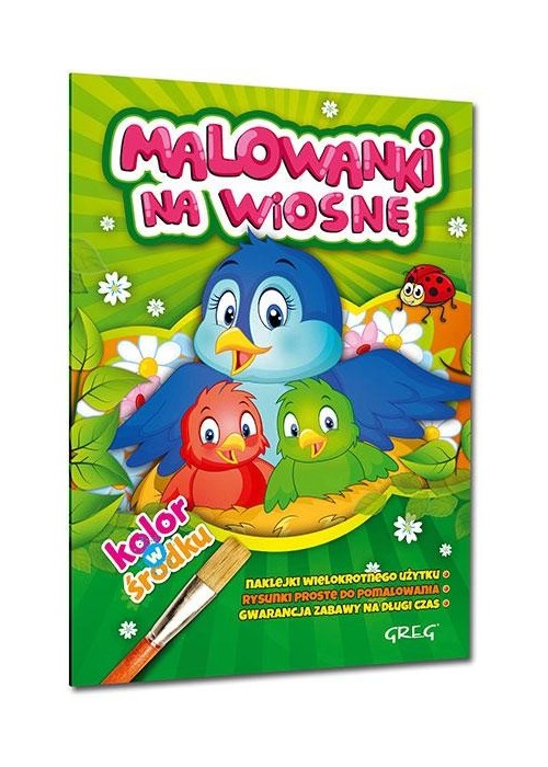 Malowanki na wiosnę