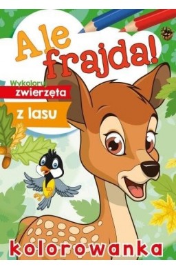 Ale frajda! Wykoloruj zwierzęta z lasu