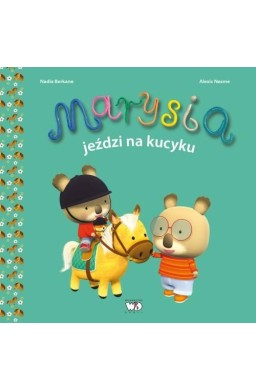 Marysia jeździ na kucyku