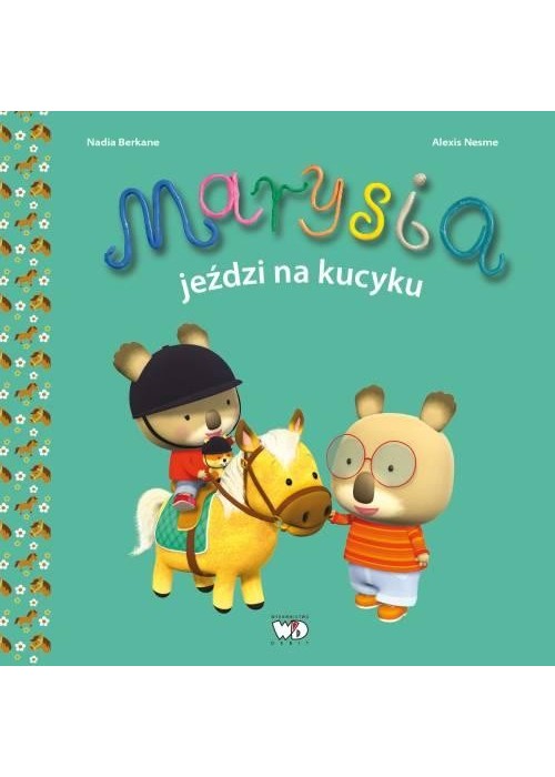 Marysia jeździ na kucyku