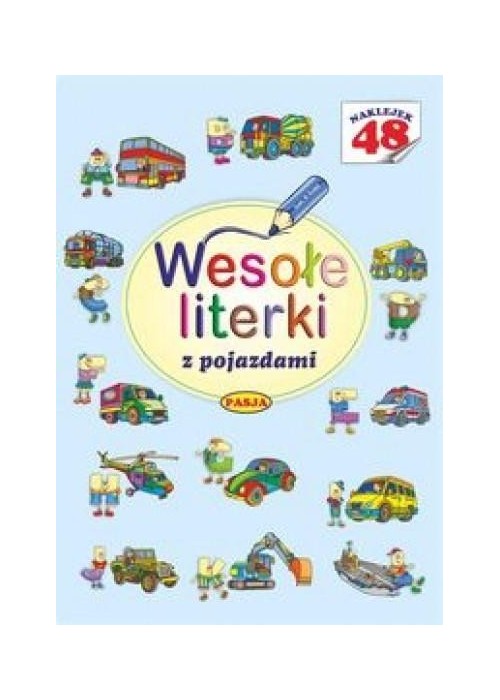 Wesołe literki z pojazdami