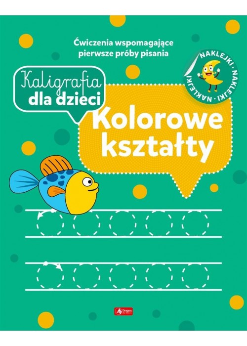 Kaligrafia dla dzieci. Kolorowe kształty