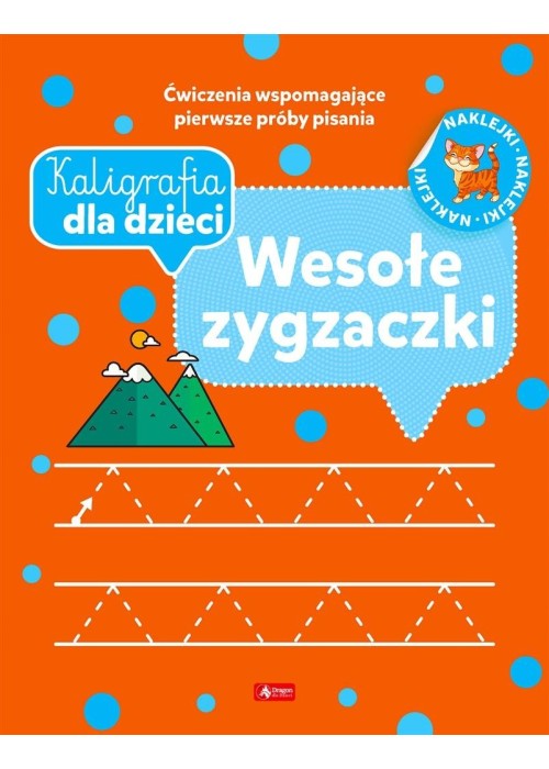 Kaligrafia dla dzieci. Wesołe zygzaczki