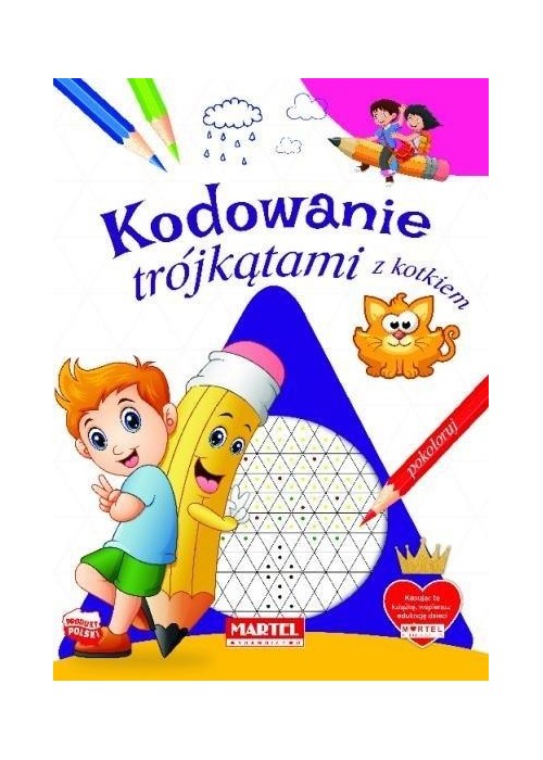 Kodowanie trójkątami z kotkiem