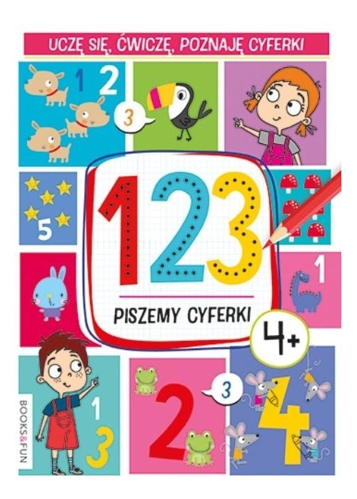 123. Piszemy cyferki 4+