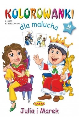 Kolorowanki dla malucha - Julia i Marek