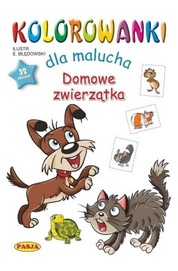 Kolorowanki dla malucha - Domowe zwierzęta