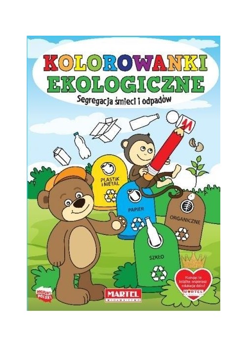 Kolorowanki ekologiczne. Segregacja śmieci