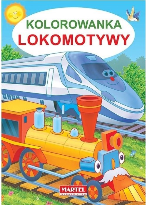 Kolorowanka lokomotywy