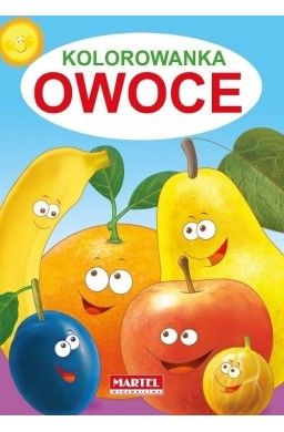 Kolorowanka Owoce