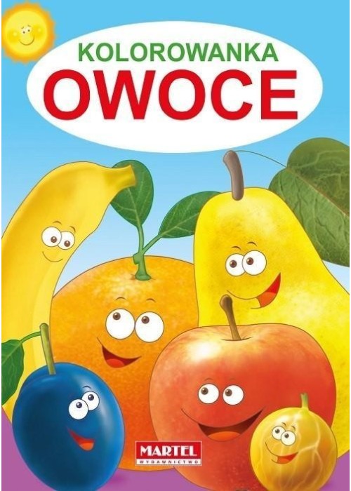 Kolorowanka Owoce